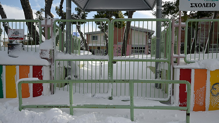 Ηράκλειο: Παράταση αναστολής λειτουργίας των σχολείων και των παιδικών σταθμών